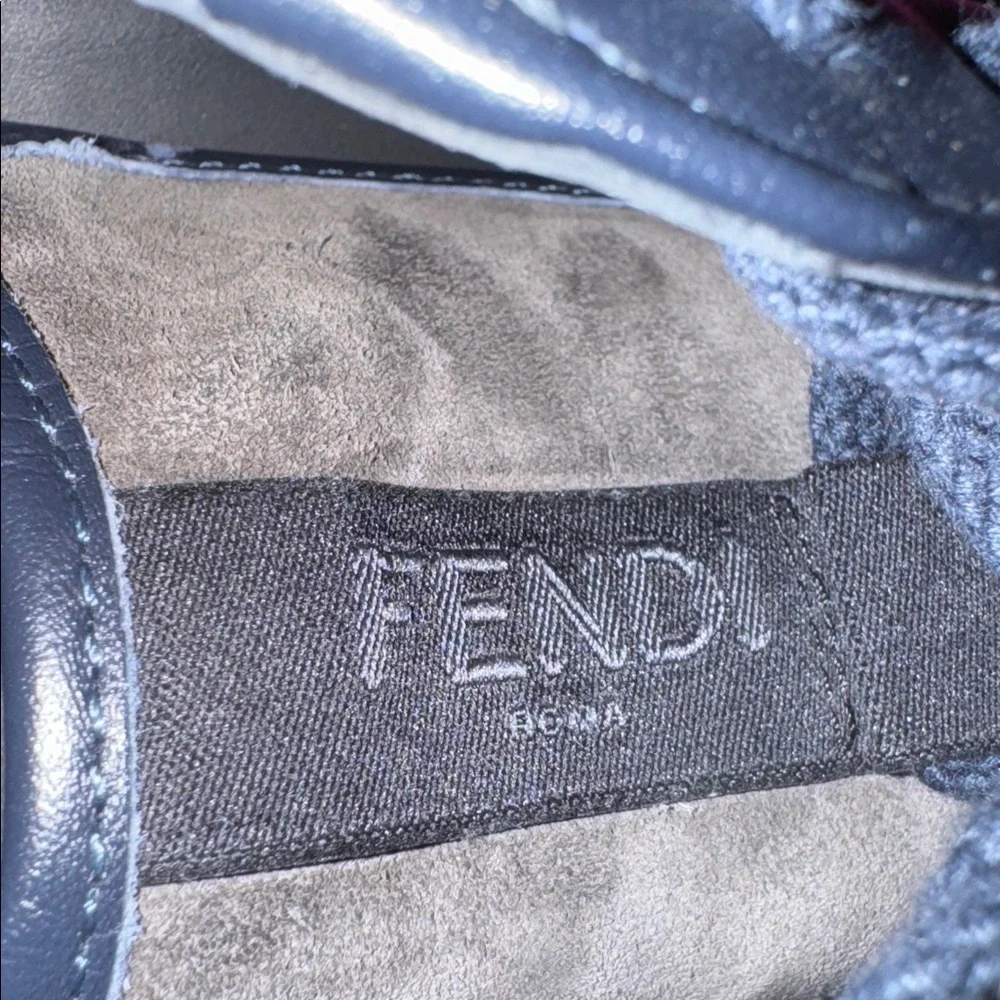 Fendi Step' FF Logo Sneakers, Size - Fendi - 7/ US 8